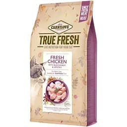 Сухой корм для взрослых кошек Carnilove True Fresh Cat с курицей 1.8 кг