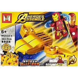 Конструктор Avengers Железный человек Bambi MG632 Железный человек 4