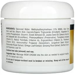 Крем з ліпосомами МСМ Source Naturals MSM Cream 113.4 г - мініатюра 2