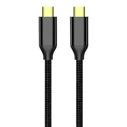 Кабель ColorWay USB Type-C + USB Type-C (M/M), 5.0 А, 1 м, Black (CW-CBPDCC062-BK)