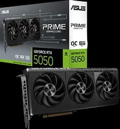 Відеокарта GeForce RTX 5050 8GB Asus Prime OC (PRIME-RTX5050-O8G)