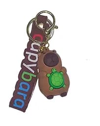 Брелок C 68188 CAPYBARA (6900067681881) Зелёный