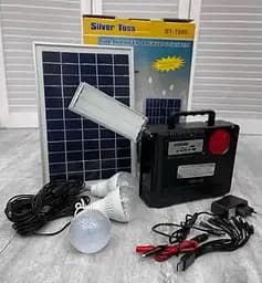 Зарядна станція Silver Toss ST1980 + сонячна панель + лампи + ліхтар - мініатюра 8