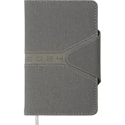 Щоденник датований Buromax Navigator 2024 A6 сірий (BM.2520-09)