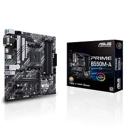 Материнcька плата PRIME B550M-A/CSM sAM4 B550 4xDDR4 M.2 HDMI DVI D-Sub CSM mATX Asus teh0019060 - мініатюра 8