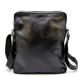 Чоловіча шкіряна сумка через плече TARWA 27х28х6 см sum0025368