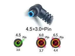 Блок живлення для HP 440 G3, 430 G4, 430 G3, 470 G5 (19.5V 3.33A 65W (4.5x3.0+Pin Blue)) High - мініатюра 2