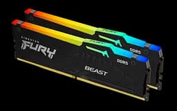 Оперативна пам'ять Kingston Fury 64GB (2x32GB) DDR5 5600MHz Beast RGB Black (KF556C40BBAK2-64)