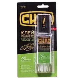 Епоксидний клей Сила двокомпонентний шприць 30 г прозорий