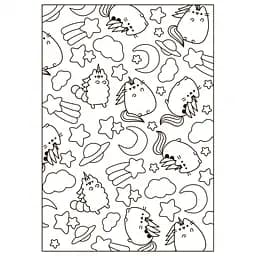 Розмальовка А4 Yes Pusheen 12 сторінок (743274) - мініатюра 2