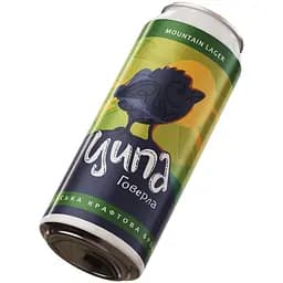 Пиво Ципа Говерла светлое нефильтрованное 5% 0.5 л ж/б