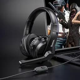 Ігрові навушники Hoco W103 Magic Tour Black [129175] - мініатюра 7