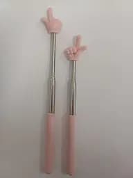 Указка палец телескопическая G-Toys 21 см - 69 см, выдвижная, пикми розовая