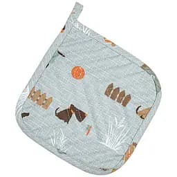 Прихватка Home Line Гав-гав 20x20 см серо-голубой (178504)