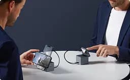 Бездротове зарядне ANKER MagGo Wireless Charging Station 15W 3-in-1 Cube Y1811G11 - мініатюра 6
