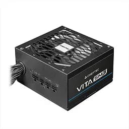 Блок питания 750 Вт, Chieftec VITA SM3, черный, полумодульный, 80+ Bronze, 120 мм, 3xMolex/6xSATA/1x16-pin/4x6+2-pin