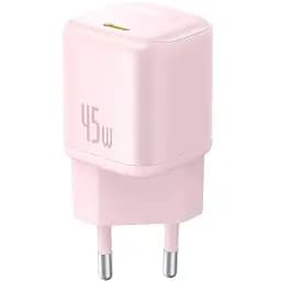 Мережевий зарядний пристрій Baseus PicoGo GaN Fast Charger Type-C 45W P10176800413-00 Pink