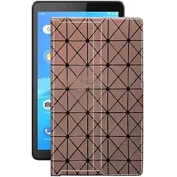 Чохол StatusCASE з екошкіри для планшету Lenovo Tab M7 Коричневий ромб