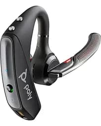 Гарнітура Poly комп'ютерна моно In-ear Voyager 5200 з адаптером BT700 USB-A Bluetooth всеспрямований Acoustic fence чорний (7K2F3AA)