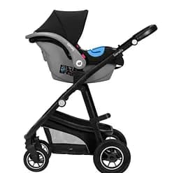 Універсальна коляска 3 в 1 Lionelo Bianka Black Onyx, чорний (LO-BIANKA 3IN1 BLACK ONYX) - мініатюра 6