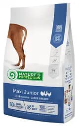 Сухий корм Nature's Protection Maxi Junior Large breeds 4 кг для цуценят великих порід