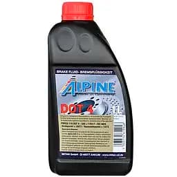 Гальмівна рідина Alpine Brake Fluid DOT 4, 1 л