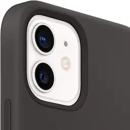 Чохол Silicone Case з MagSafe для Apple iPhone 12/12 Pro (Black) ААА [53707] - мініатюра 4