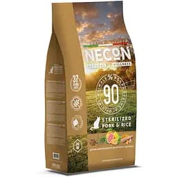 Сухий корм для стерилізованих котів Necon Natural Wellness Steril італійська шинка та рис 1.5 кг