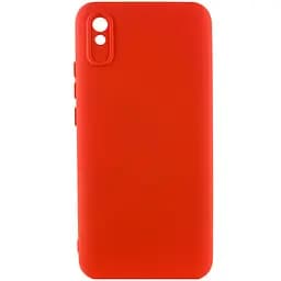 Чохол TPU GETMAN Liquid Silk Full Camera для Xiaomi Redmi 9A Червоний / Red