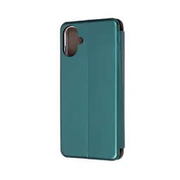 Чехол-книжка для Samsung Galaxy A07 4G (A075), G-Case, зеленый, кожаный чехол-книжка из экокожи (PU) и TPU, с магнитом, с подставкой и вместительным кардхолдером, противоударный, защита всего корпуса, ArmorStandart (ARM86782) - мініатюра 2