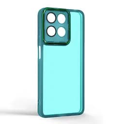 Защитный чехол для Motorola G15/G15 Power, Shade, зеленый, TPU+PC, матовый, защита всего корпуса, панель-накладка, противоударный, с высокими бортами, амортизирует удары при падениях, ArmorStandart (ARM87899) - мініатюра 2
