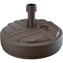 Подставка для садового зонта Prosperplast круглая коричневая 10 л