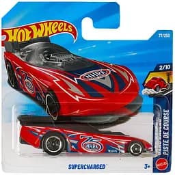 Базовая машинка Hot Wheels Drag Racers Supercharged красная (5785) JJJ41-N521