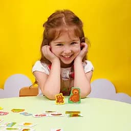 Настільна гра асоціації "У лісі та на фермі" Vladi Toys VT1804-46 (укр) - мініатюра 2