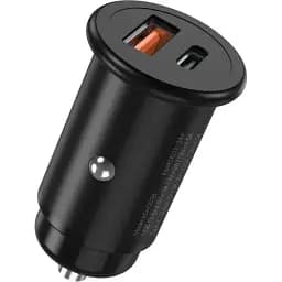 Автомобильное зарядное устройство для XO CC38 PD QC3.0 20W Car charger Черный