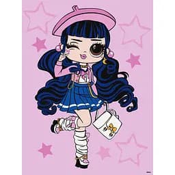 Картина за номерами "L.O.L. Surprise! Tweens Aya Cherry" Ідейка KHO6283, 30х40 см