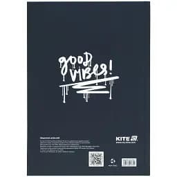 Щоденник шкільний Kite Don't listen 170х238 мм чорний (K25-262-7) - мініатюра 5