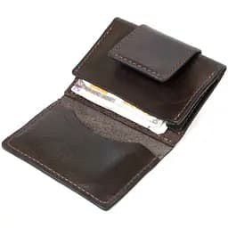 Шкіряна візитниця GRANDE PELLE 7х10х1.5 см acs0018799 - мініатюра 5