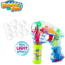 Набор для пузырей Bubble Fun Пистолет со светом на батарейках (DHOBB10189)