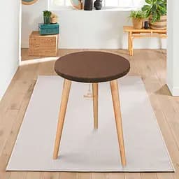 Набор чехлов Love You Corn Fleece на табурет круглый темно-коричневый 2 шт. (86182)