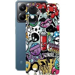 Захисна плівка StatusSKIN для Xiaomi Poco X6 Корпус Вініл Графіті