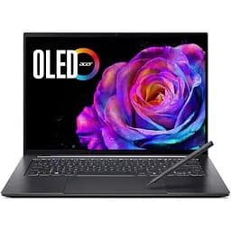 Ноутбук Acer Swift X 14 AI SFX14-61G-R7VY AI 9365 la 50GHz,14.5'',сенсорний,32GB LPDDR5X,1TB,RTX 5070 - мініатюра 3