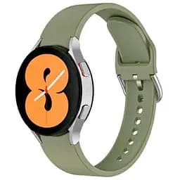 Ремінець для Samsung Galaxy Watch 5 Pro 45mm - хакі ширина кріплення 20мм силікон Watchbands Galaxy OneLine (W42-1WB30360250)