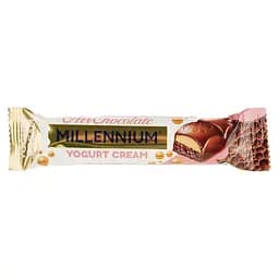 Шоколад молочный Millennium Air Chocolate Yogurt с йогуртовой начинкой пористый 27 г (939972)