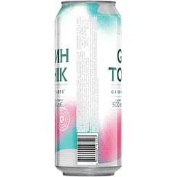 Напій слабоалкогольний Оболонь Джин-Тонік 8% з/б 0.5 л (498826) - мініатюра 2