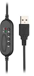Гарнітура для ПК 2E CH12 Mono On-Ear USB (2E-CH12MU) - мініатюра 5