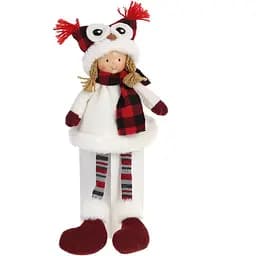 Мягкая игрушка Bona Дети в совиных шапках сидящие 2 дизайна 14х7х43 см