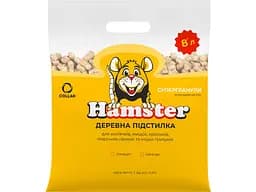 Наповнювач для туалету Hamster Деревний вбирний з запахом лаванди 2 кг 3.4 л (5705)
