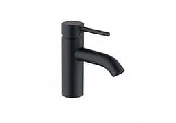 Смеситель для умывальника однорычажный 75 Kludi Bozz черный мат 383893976