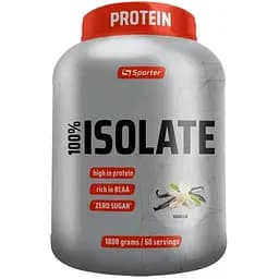 Сироватковий ізолят Sporter 100% Isolate 1.8 кг Ваніль